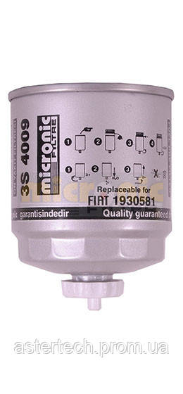 Фільтр паливний MICRONIC FILTER 3S 4009