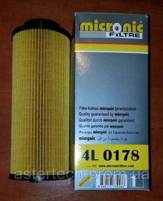 Фільтр масляний MICRONIC FILTER 4L 0178